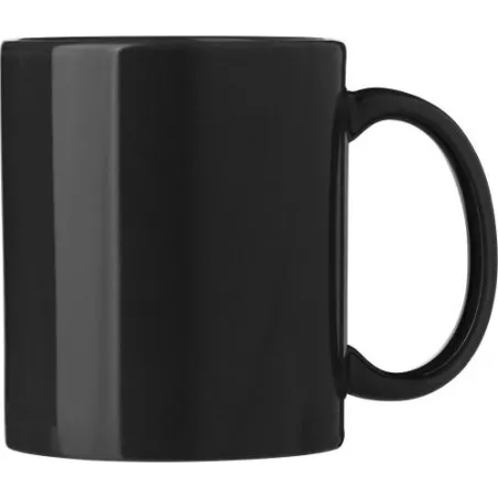 Mug en céramique personnalisé idéal pour cadeau d'entreprise - Kenna Couleurs : blanc goodies publicitaire événementiel