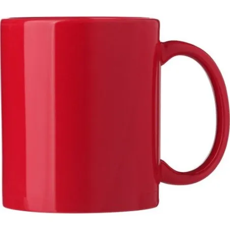 Mug en céramique personnalisé idéal pour cadeau d'entreprise - Kenna Matières : silicone Couleurs : noir impression haute défini