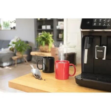 Mug en céramique personnalisé idéal pour cadeau d'entreprise - Kenna Matières : silicone Couleurs : noir cadeau entreprise pas c