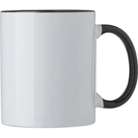 Mug personnalisé en céramique - Blair, cadeau d'entreprise idéal Matières : silicone Couleurs : gris