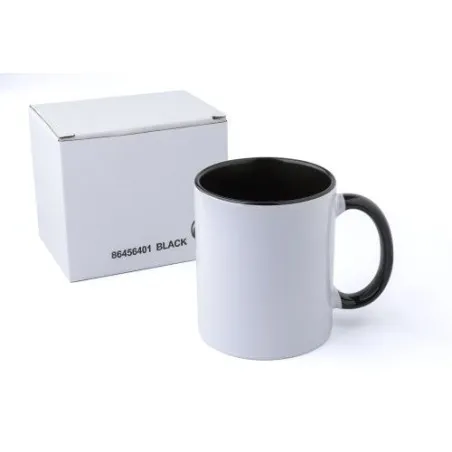 Mug personnalisé en céramique - Blair, cadeau d'entreprise idéal Matières : bois Couleurs : bois goodies publicitaire durable