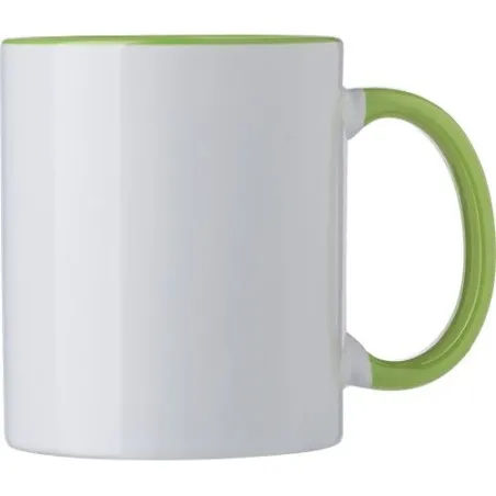 Mug personnalisé en céramique - Blair, cadeau d'entreprise idéal Matières : ABS Couleurs : rouge personnalisable avec votre logo