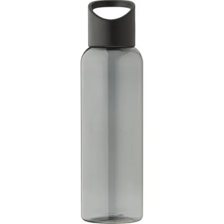 Gourde écologique de 500 ml en rPET - Lila Matières : ABS Couleurs : noir objet promotionnel éco-responsable