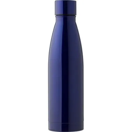 Gourde isotherme double paroi en acier inoxydable de 500 ml personnalisée - Marcelino Matières : verre Couleurs : bleu royal goo