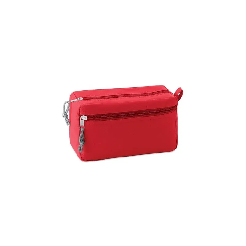 Trousse de toilette écologique sans PVC - Cadeau personnalisé NEW & SMART Matières : coton Couleurs : pierre objet promotionnel 