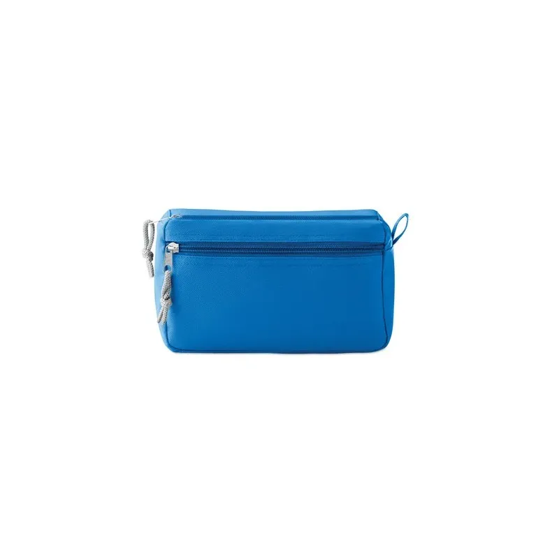 Trousse de toilette écologique sans PVC - Cadeau personnalisé NEW & SMART Matières : coton Couleurs : gris personnalisable avec 