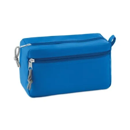 Trousse de toilette écologique sans PVC - Cadeau personnalisé NEW & SMART Matières : coton Couleurs : gris goodies entreprise de