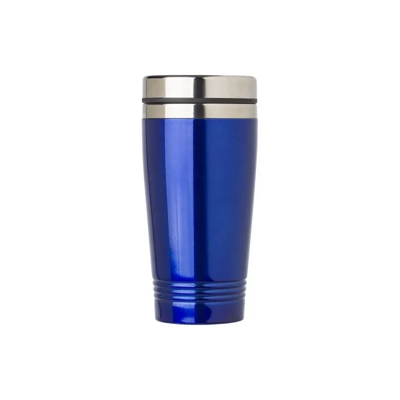 Mug isotherme double paroi de 450 ml personnalisé Velma Matières : bois Couleurs : bois cadeau collaborateur premium