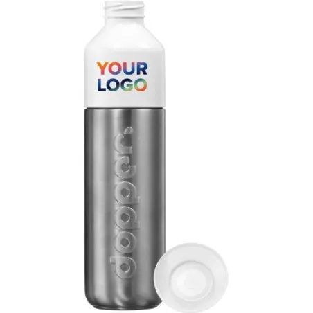 Gourde Sportive Écologique Personnalisable 490 ml - Dopper Solid Steel Matières : acier inoxydable Couleurs : turquoise personna