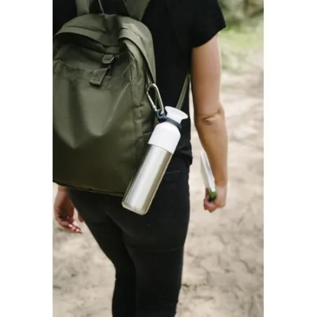 Gourde Sportive Écologique Personnalisable 490 ml - Dopper Solid Steel Matières : acier inoxydable Couleurs : turquoise cadeau e