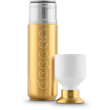 Gourde Sportive Écologique Personnalisable 490 ml - Dopper Solid Steel Matières : acier inoxydable Couleurs : turquoise impressi