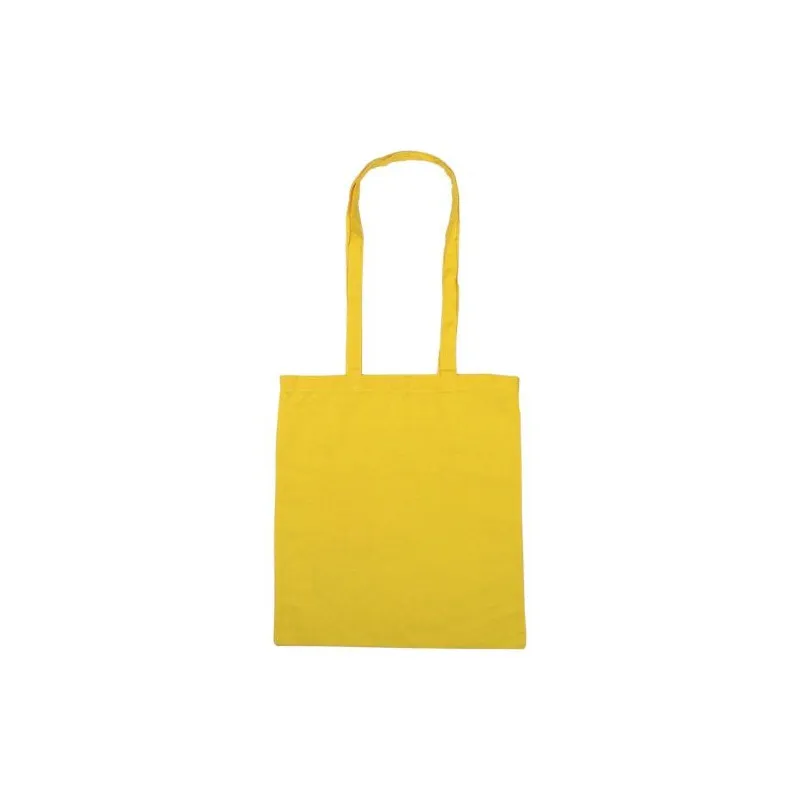 Sac shopping écologique en coton Terry durable personnalisé pas cher Matières : polypropylène (PP) Couleurs : noir cadeau collab