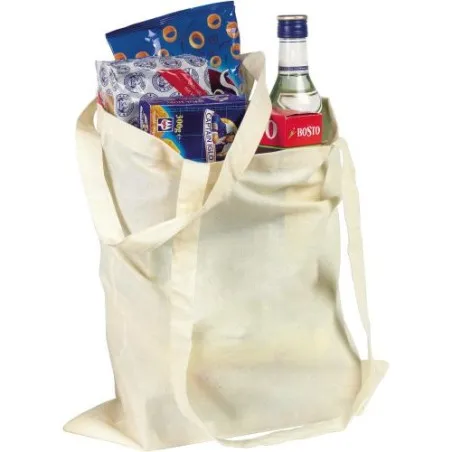 Sac shopping écologique en coton Terry durable personnalisé pas cher Matières : polypropylène (PP) Couleurs : orange livraison e