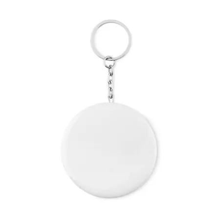 Décapsuleur métal personnalisé porte-clés PIN FLASK Matières : verre Couleurs : blanc goodies publicitaire événementiel