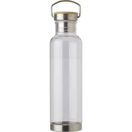 Bouteille écologique en plastique Tritan de 800 ml - Mahmoud Matières : coton Couleurs : noir