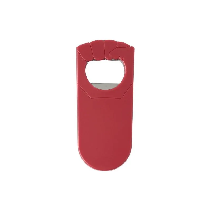 Décapsuleur en plastique personnalisé publicitaire Tay Matières : coton Couleurs : pierre