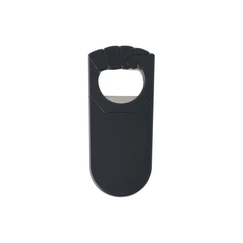 Décapsuleur en plastique personnalisé publicitaire Tay Matières : polystyrène (PS) Couleurs : blanc personnalisable avec votre l