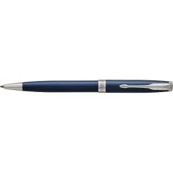 Stylo bille luxe personnalisé Parker Sonnet Matières : cire Couleurs : bleu