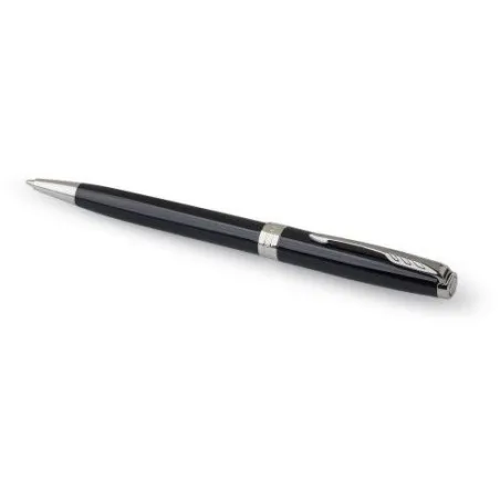 Stylo bille luxe personnalisé Parker Sonnet Matières : cire Couleurs : bleu cadeau collaborateur premium
