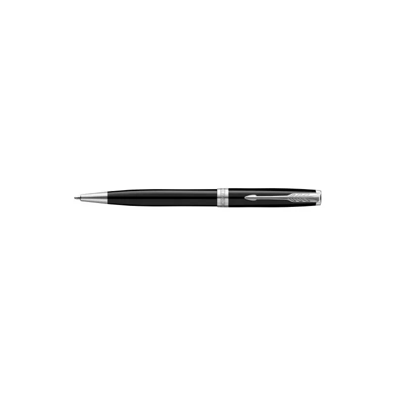Stylo bille luxe personnalisé Parker Sonnet Matières : cire Couleurs : noir personnalisable avec votre logo