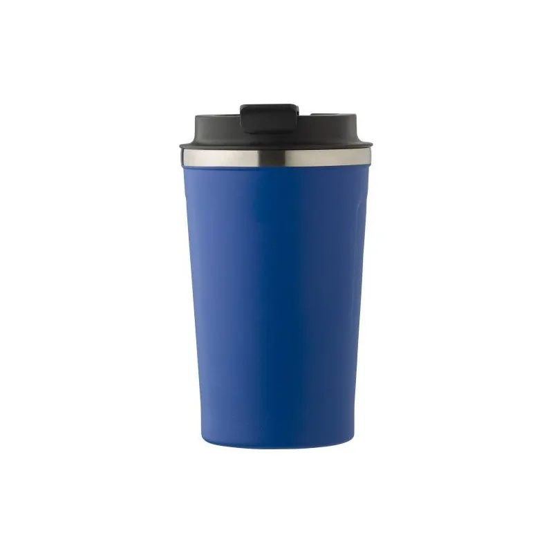 Mug isotherme écologique en acier inoxydable de 380 ml - Sofia Matières : PET Couleurs : pierre personnalisable avec votre logo