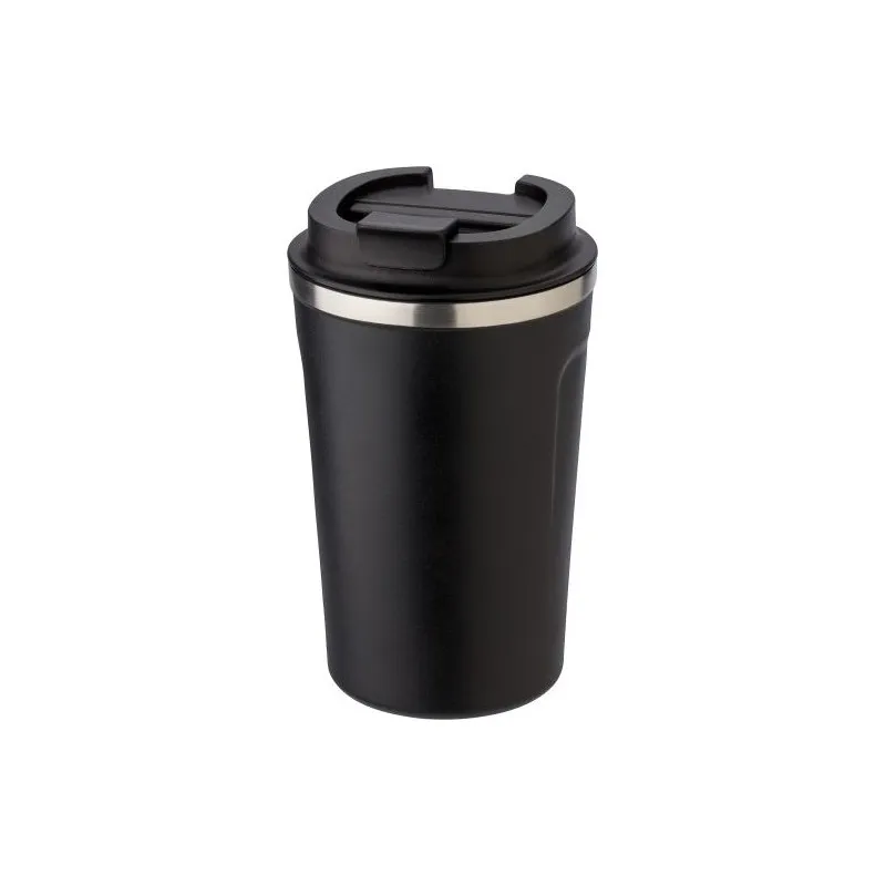 Mug isotherme écologique en acier inoxydable de 380 ml - Sofia Matières : PET Couleurs : pierre objet promotionnel éco-responsab