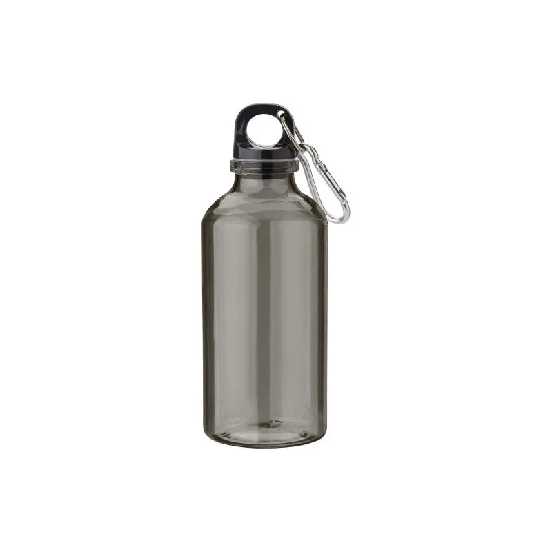 Gourde écologique transparente de 400 ml en rPET - Nancy Couleurs : blanc Matières : TPR impression haute définition