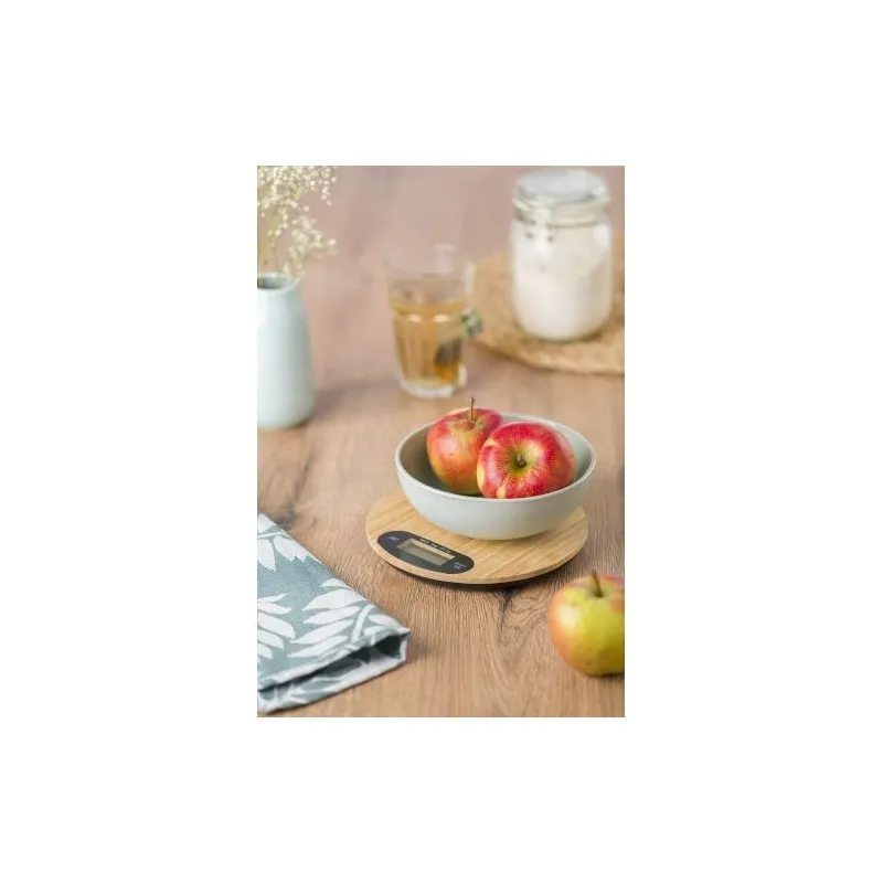 Balance de Cuisine Reanne en Bambou - Précision et Élégance