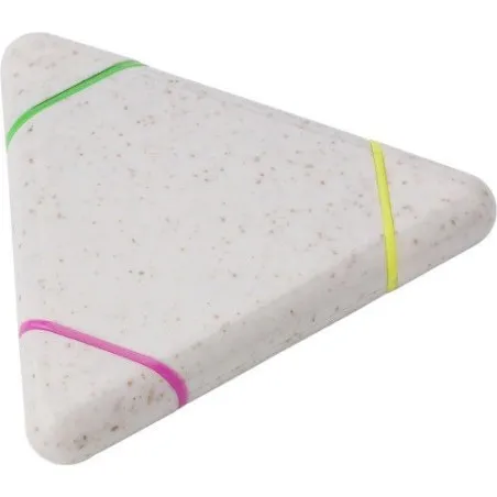 Surligneur Écologique Carrie en PP et Paille de Blé