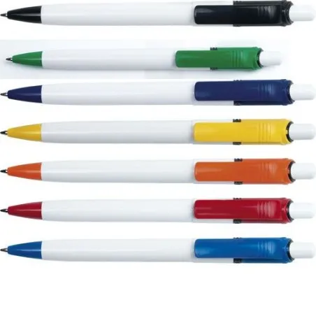 Stylo à bille personnalisé en ABS de la marque Ducal Matières : liège Couleurs : noir accessoire événementiel unique