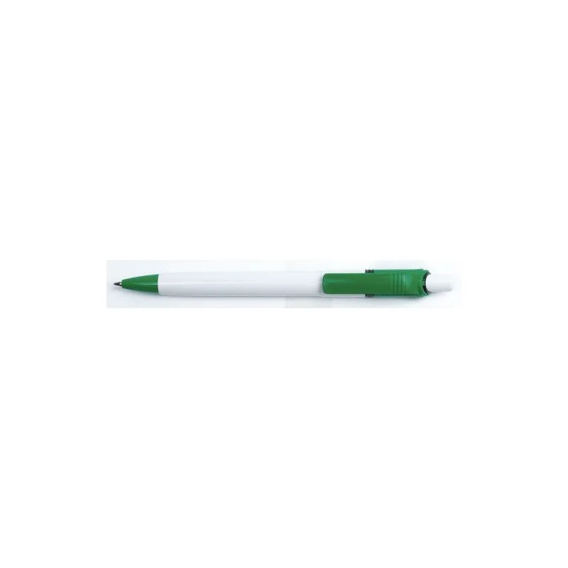 Stylo à bille personnalisé en ABS de la marque Ducal Matières : liège Couleurs : blanc marquage laser ultra précis