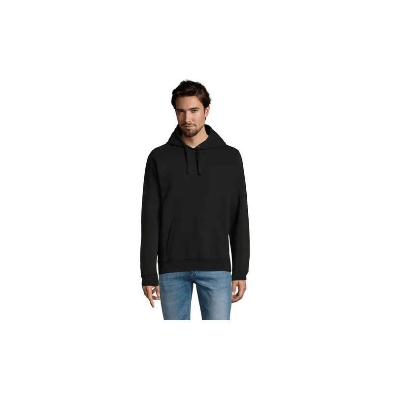 Sweat Capuche Écologique Personnalisable 280 - Spencer Matières : PET Taille textile : XS Couleurs : bordeaux goodies publicitai