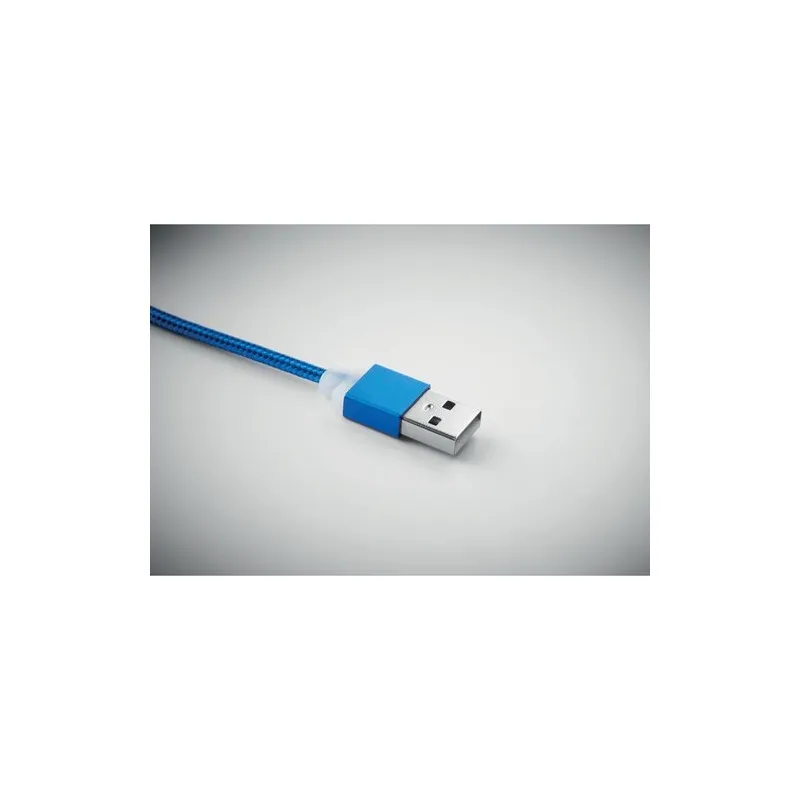 Porte-clés RIZO : Chargeur USB 3 en 1