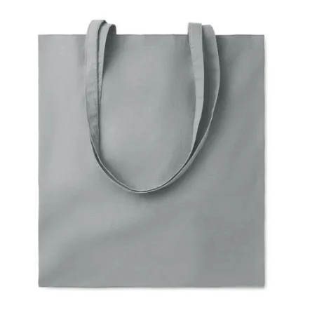 Sac shopping écologique en coton 140gr/m² personnalisé COTTONEL COLOUR + Matières : polypropylène (PP) Couleurs : blanc personna