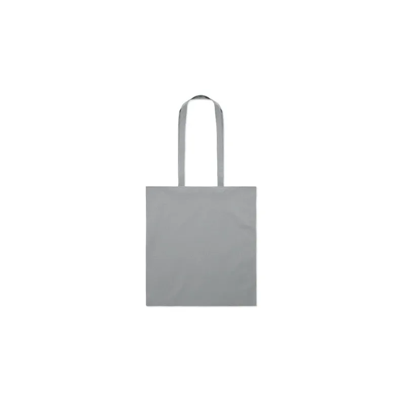Sac shopping écologique en coton 140gr/m² personnalisé COTTONEL COLOUR + Matières : polypropylène (PP) Couleurs : blanc personna