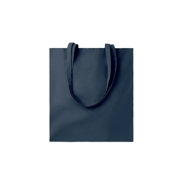 Sac shopping écologique en coton 140gr/m² personnalisé COTTONEL COLOUR + Matières : bambou Couleurs : bois cadeau entreprise pas