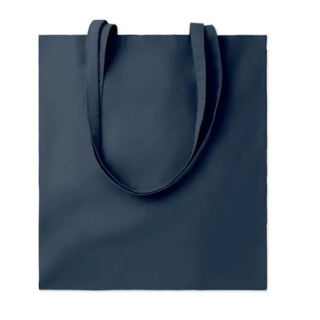 Sac shopping écologique en coton 140gr/m² personnalisé COTTONEL COLOUR + Matières : bambou Couleurs : bois cadeau entreprise pas