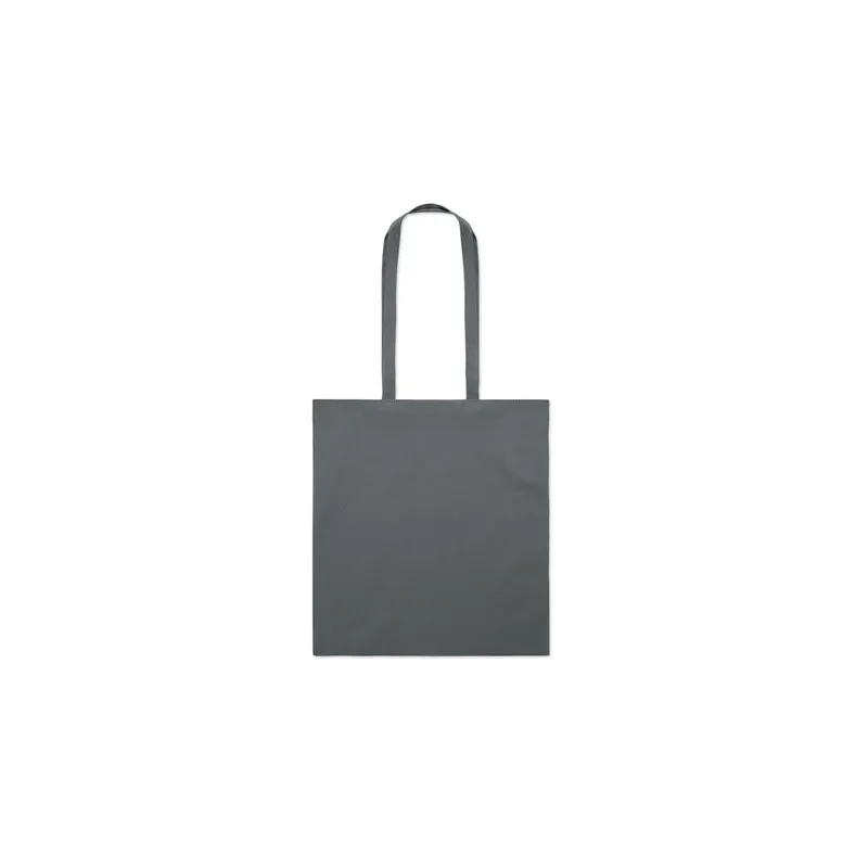 Sac shopping écologique en coton 140gr/m² personnalisé COTTONEL COLOUR + Matières : jute Couleurs : transparent personnalisable 