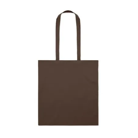 Sac shopping écologique en coton 140gr/m² personnalisé COTTONEL COLOUR + Matières : verre Couleurs : transparent goodies publici