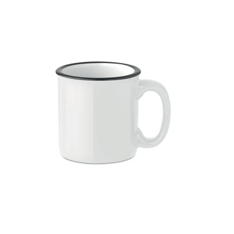Mug céramique vintage 240 ml personnalisé TWEENIES Matières : aluminium recyclé  Couleurs : blanc livraison express 24h 48h