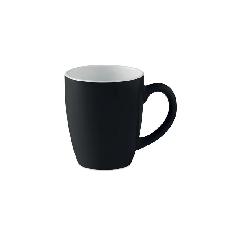 Mug en céramique coloré 290 ml personnalisé COLOUR TRENT Matières : acier inoxydable Couleurs : argenté mat