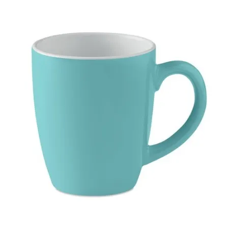 Mug en céramique coloré 290 ml personnalisé COLOUR TRENT Matières : bois Couleurs : beige cadeau collaborateur premium