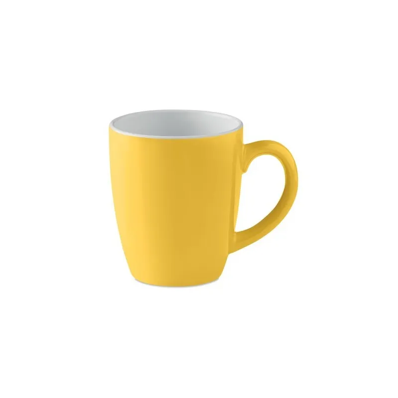 Mug en céramique coloré 290 ml personnalisé COLOUR TRENT Matières : papier recyclé Couleurs : beige objet promotionnel éco-respo