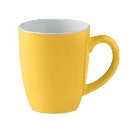 Mug en céramique coloré 290 ml personnalisé COLOUR TRENT Matières : papier recyclé Couleurs : beige objet promotionnel éco-respo