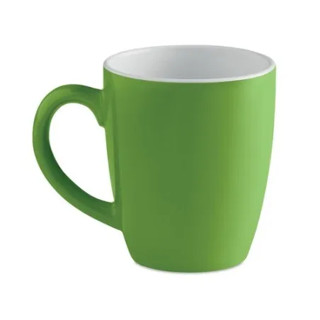 Mug en céramique coloré 290 ml personnalisé COLOUR TRENT Matières : acier inoxydable Couleurs : argenté mat cadeau client origin