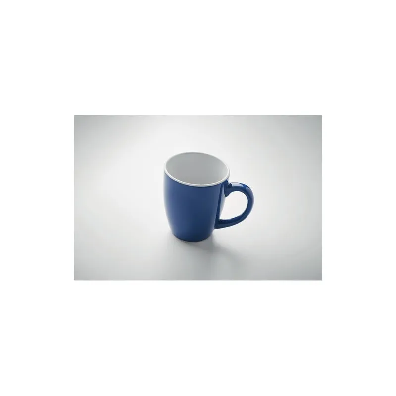Mug en céramique coloré 290 ml personnalisé COLOUR TRENT Matières : bambou Couleurs : noir personnalisation sur mesure