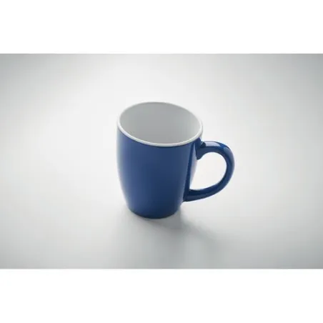 Mug en céramique coloré 290 ml personnalisé COLOUR TRENT Matières : bambou Couleurs : noir personnalisation sur mesure