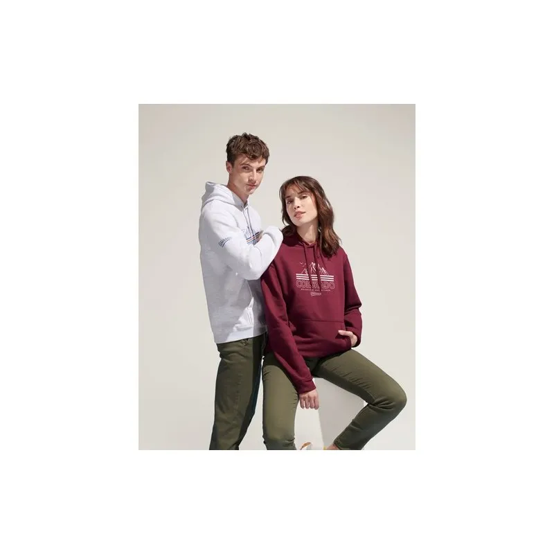 Sweat à Capuche Personnalisé SNAKE - Confort et Style Abordables Matières : coton Taille textile : XL Couleurs : gris chiné good