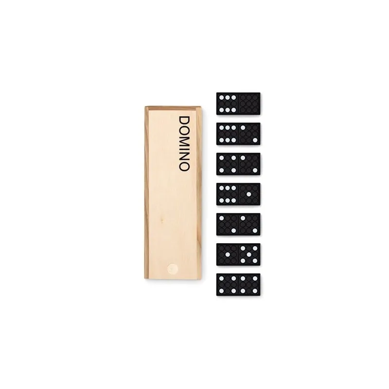 Jeu de Domino en Bois Élégant