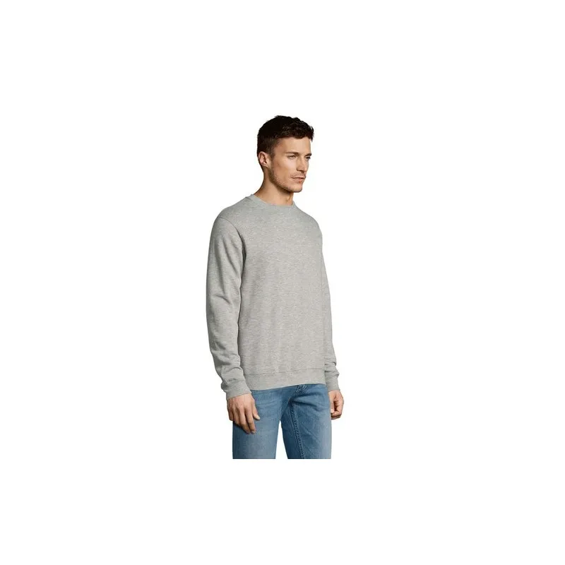 Sweater Unisexe Personnalisé 280g Écologique NEW SUPREME Matières : coton Taille textile : XXL Couleurs : bleu royal impression 